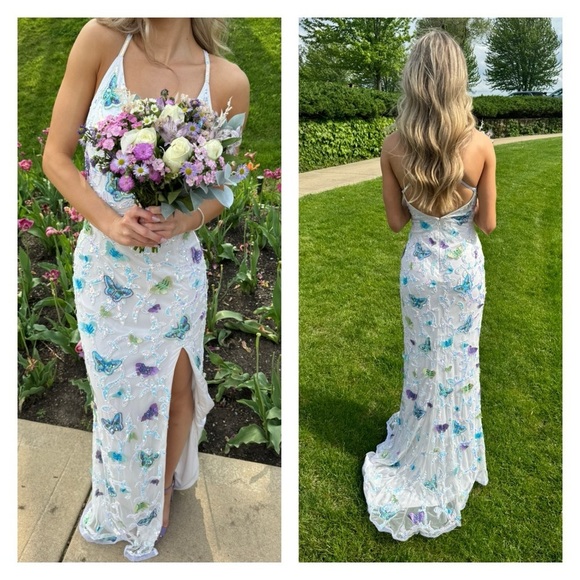 Primavera Couture Prom Dress size 000 - Picture 2 of 3